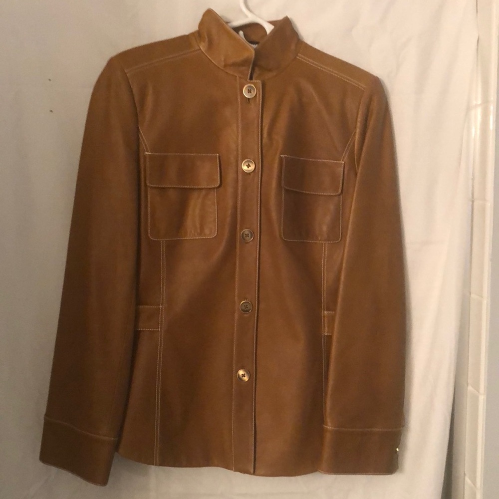 Leather Jacket-Linda Allard Ellen Vintage